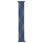 Cinturini di ricambio per cinturino singolo intrecciato in nylon di colore misto con fibbia in plastica per Apple Watch Series 6 e SE e 5 e 4 40 mm / 3 e 2 e 1 38 mm, S, M, L