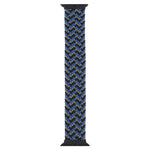 Cinturini di ricambio per cinturino singolo intrecciato in nylon di colore misto con fibbia in plastica per Apple Watch Series 6 e SE e 5 e 4 40 mm / 3 e 2 e 1 38 mm, S, M, L