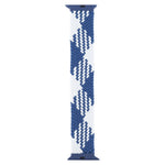 Cinturini di ricambio per cinturino singolo intrecciato in nylon di colore misto con fibbia in plastica per Apple Watch Series 6 e SE e 5 e 4 40 mm / 3 e 2 e 1 38 mm, XL