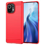 Custodia TPU in fibra di carbonio per Xiaomi Mi 11