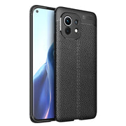Custodia antiurto in TPU con texture Litchi, For Xiaomi Mi 11