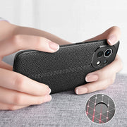 Custodia antiurto in TPU con texture Litchi, For Xiaomi Mi 11