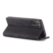 Custodia portafoglio in pelle con flip per Samsung Galaxy S21+ 5G