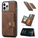 Custodia portafoglio in pelle magnetica per iPhone 12