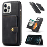 Custodia portafoglio in pelle magnetica per iPhone 12