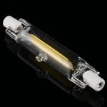 Lampada alogena di ricambio per tubo di vetro con lampadina LED COB, R7S 220V 5W 78mm White Light, R7S 220V 5W 78mm Warm Light, R7S 220V 13W 118mm White Light, R7S 220V 13W 118mm Warm Light
