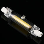 Lampada alogena di ricambio per tubo di vetro con lampadina LED COB, R7S 220V 5W 78mm White Light, R7S 220V 5W 78mm Warm Light, R7S 220V 13W 118mm White Light, R7S 220V 13W 118mm Warm Light