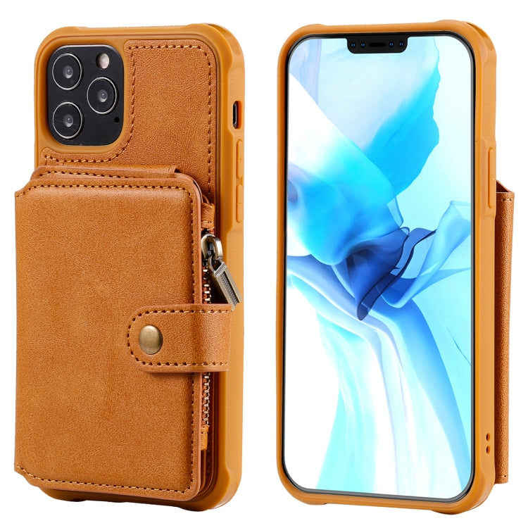 Custodia portafoglio con cerniera per iPhone 12 mini