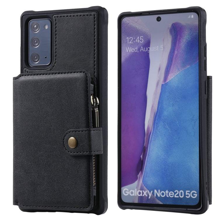 Custodia portafoglio con cerniera per iPhone 12 mini