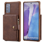 Custodia portafoglio con cerniera per iPhone 12 mini