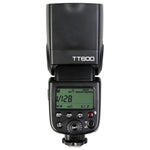 Godox TT600 2.4GHz Wireless 1/300s-1/2000s HSS Flash Speedlite Luce di riempimento superiore per fotocamere Canon/Nikon DSLR, TT600