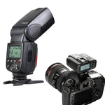 Godox TT600 2.4GHz Wireless 1/300s-1/2000s HSS Flash Speedlite Luce di riempimento superiore per fotocamere Canon/Nikon DSLR, TT600