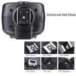 Godox TT600 2.4GHz Wireless 1/300s-1/2000s HSS Flash Speedlite Luce di riempimento superiore per fotocamere Canon/Nikon DSLR, TT600