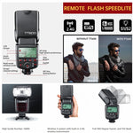 Godox TT600 2.4GHz Wireless 1/300s-1/2000s HSS Flash Speedlite Luce di riempimento superiore per fotocamere Canon/Nikon DSLR, TT600