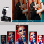Godox TT600 2.4GHz Wireless 1/300s-1/2000s HSS Flash Speedlite Luce di riempimento superiore per fotocamere Canon/Nikon DSLR, TT600