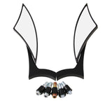 Specchietti retrovisori laterali per moto per Harley Dyna Touring, MB-MR031-BK