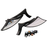 Specchietti retrovisori laterali per moto per Harley Dyna Touring, MB-MR031-BK