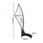 Specchietti retrovisori laterali per moto per Harley Dyna Touring, MB-MR031-BK