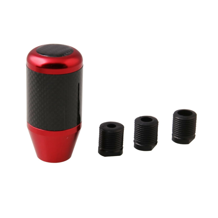 Pomello del cambio manuale con leva del cambio per auto in fibra di carbonio 5 6 velocità, Manual Gear Lever Shift Knob