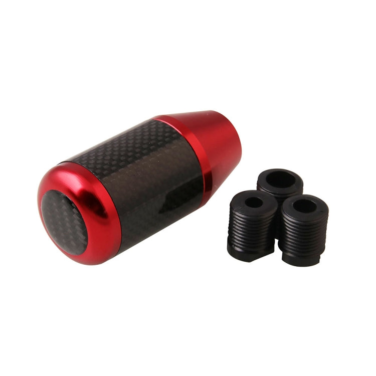 Pomello del cambio manuale con leva del cambio per auto in fibra di carbonio 5 6 velocità, Manual Gear Lever Shift Knob