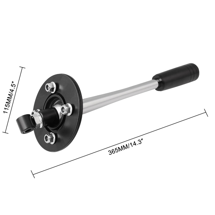Pomello della leva del cambio corto regolabile per auto da 265 mm per BMW, For BMW (Black), For BMW (Red)