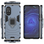 Custodia TPU antiurto con anello magnetico per Huawei Nova 8 Pro