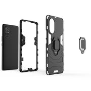Custodia protettiva antiurto per PC + TPU con supporto per anello magnetico, For Huawei Nova 8 5G, For Huawei Nova 8 Pro 5G, For Samsung Galaxy A72 5G(US Version)