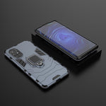 Custodia TPU antiurto con anello magnetico per Huawei Nova 8 Pro