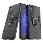 Custodia TPU antiurto con anello magnetico per Huawei Nova 8 Pro