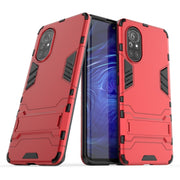 Custodia TPU antiurto con supporto per Samsung Galaxy A72 5G