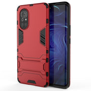Custodia TPU antiurto con supporto per Samsung Galaxy A72 5G