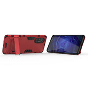 Custodia TPU antiurto con supporto per Samsung Galaxy A72 5G