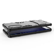 Custodia TPU antiurto con supporto per Samsung Galaxy A72 5G