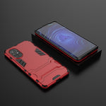 Custodia TPU antiurto con supporto per Samsung Galaxy A72 5G