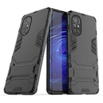 Custodia TPU antiurto con supporto per Samsung Galaxy A72 5G