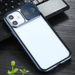 Copriobiettivo scorrevole in vetro temperato per iPhone