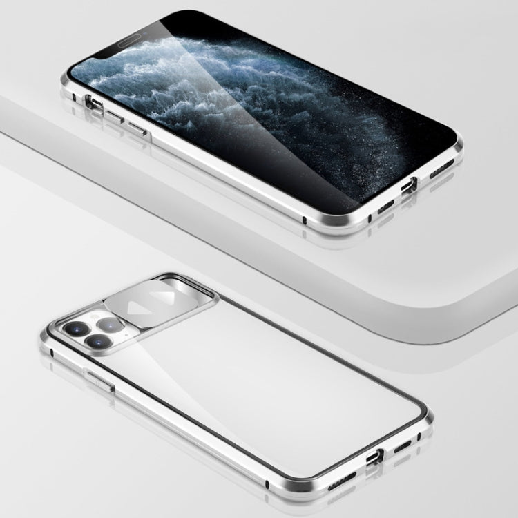 Copriobiettivo scorrevole in vetro temperato per iPhone