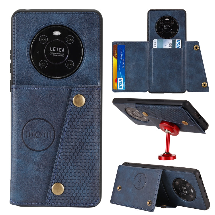 Custodia protettiva magnetica antiurto in PU + TPU con doppia fibbia con slot per schede e supporto, For Huawei Mate 40, For Huawei Mate 40 Pro, For Samsung Galaxy A12, For Samsung Galaxy A52 5G / 4G, For Samsung Galaxy A72 5G / 4G