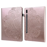 Custodia portafoglio in pelle flip per Galaxy Tab S8 e S7