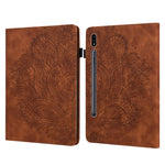 Custodia portafoglio in pelle flip per Galaxy Tab S8 e S7