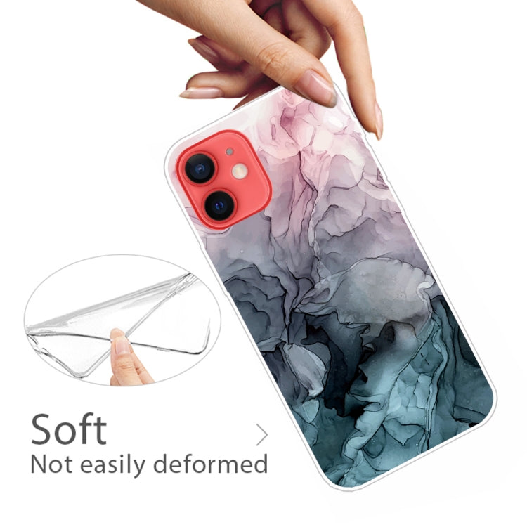 Custodia TPU effetto marmo per smartphone compatibili