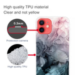Custodia TPU effetto marmo per smartphone compatibili