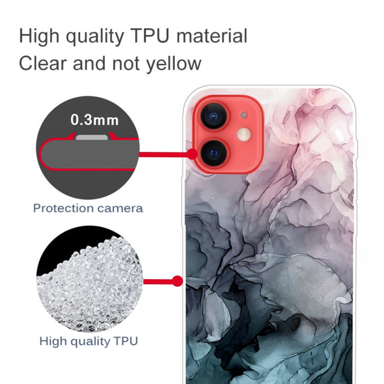 Custodia TPU effetto marmo per smartphone compatibili