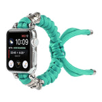 Cinturino per orologio intrecciato con cavo a teschio, For Apple Watch Ultra 49mm / Series 8&7 45mm / SE 2&6&SE&5&4 44mm / 3&2&1 42mm, For Apple Watch Series 8&7 41mm / SE 2&6&SE&5&4 40mm / 3&2&1 38mm                                                    ...
