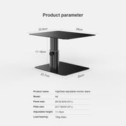Supporto regolabile per monitor portatile Highdesk NILLKIN N6, EDA0011511, EDA0011511S