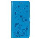Custodia portafoglio in pelle con slot carte per Huawei P Smart 2