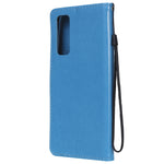 Custodia portafoglio in pelle con slot carte per Huawei P Smart 2