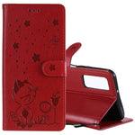 Custodia portafoglio in pelle con slot carte per Huawei P Smart 2