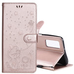 Custodia portafoglio in pelle con slot carte per Huawei P Smart 2