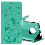 Custodia portafoglio in pelle con slot carte per Huawei P Smart 2